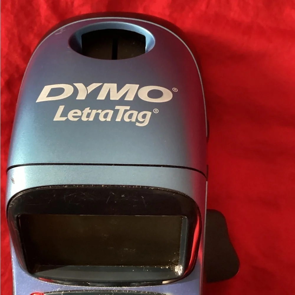 Dymo LetraTag Metallic Blue Label Maker